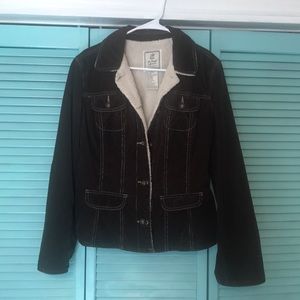 Lined corduroy jacket